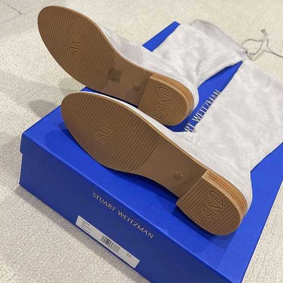 STUART WEITZMAN | Lowland Suede Over-Knee Boots - Picture 5 of 7